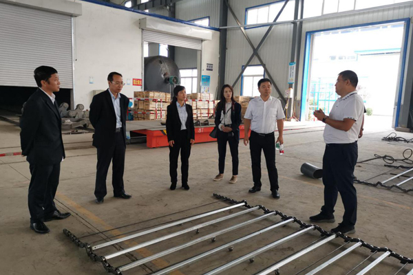 陜西航天建設集團有限公司總經理、黨委副書記謝明娟率隊赴遼寧一諾環保產業集團開展考察調研工作